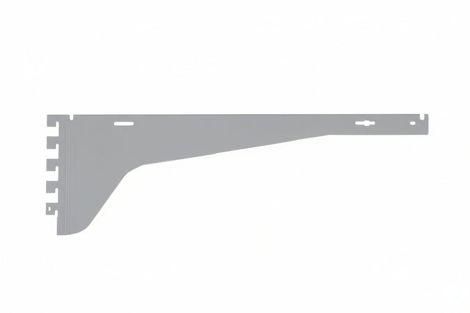 Mensola 5 Ganci Passo 25 5A Verniciata Grigio Ral 7035 Mm.400 Portata Kg.200 A Coppia