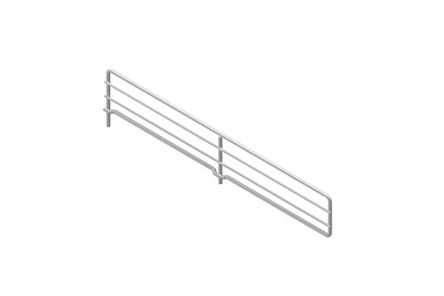 Divisorio Rettangolare In Filo Cromato Mm.380 L.X80 H.