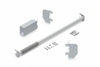 Barra Universale Tubolare Cromata Mm.500 L. Mm.50 P. (Mm.39 Dal Fondale)