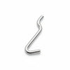 Ganci Per Pannelli Forati N.2- - Mm.15X42 - 200 Pezzi