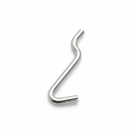 Ganci Per Pannelli Forati N.2- - Mm.15X42 - 200 Pezzi
