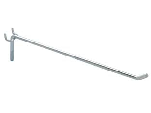 Gancio 1 Filo Per Pannelli Forati- - Ø Mm.3,8X7X400 L. - 10 Pezzi