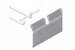 Targhetta Portaprezzo Per Ganci Barre Universali- - Mm.75X40 - 100 Pezzi