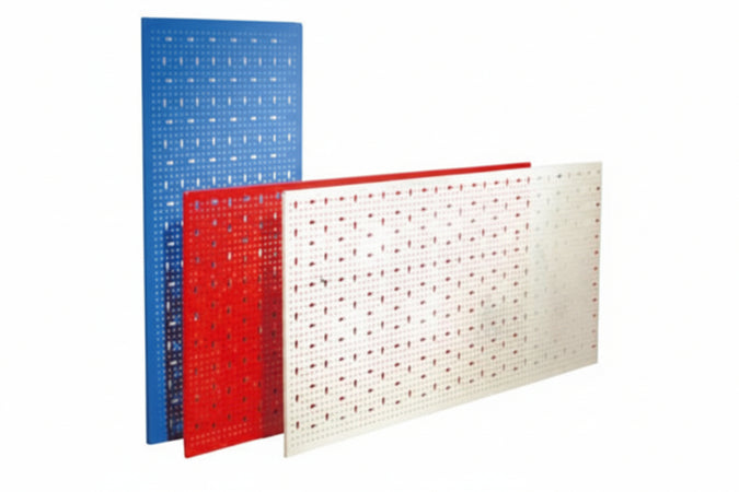 Pannello Forato Orizzontale Per Muro Blu