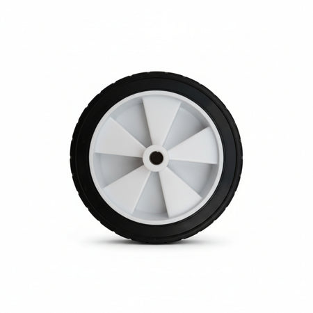 Ruota Per Carrello Portacasse Piena Mm.150 Ø Mm.150X40 Ø Foro Mm.12 Interasse Mm.55 Alte