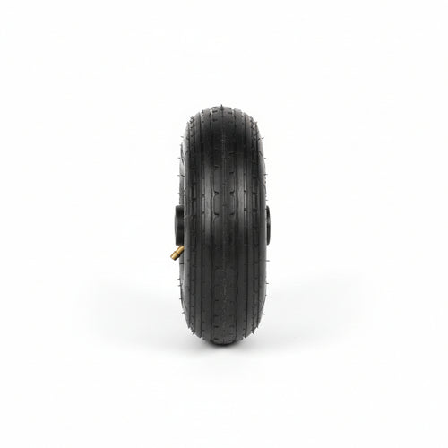 Ruota Per Carrello Pneumatica Mm.200 Con Cuscinetto Cerchio Plastica Ø Mm.200X50 Foro Mm.20 Alte