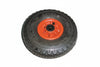 Ruota Per Carrello Pneumatica Mm.260 Con Cuscinetto Cerchio Plastica Ø Mm.260X85 Foro Mm.20 Alte