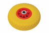 Ruota Per Carrello Pu Piena Mm.260 Cerchio Plastica Ø Mm.260X85 Foro Mm.20 Alte