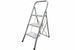 Scala Sgabello In Acciaio 3 Gradini Cm.45X3X115H. Xtra