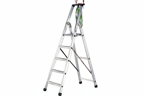Scala In Alluminio Quadra En131 3 Gradini Cm.44X11,5X125H (65H Pedana) Kg.4,5 Facal