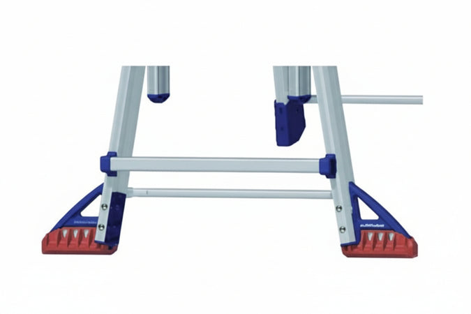 Kit Adeguamento En1314 Etichetta + Stabilizzatori Scala Briko Blu Per Scala Bb/2 Facal