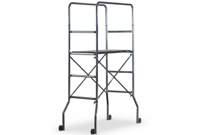 Trabattello Trio In Acciaio Zincato Cm.130X60X188H. Peso Kg.20 Marchetti