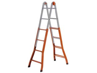 Scala Telescopica Peppina In Acciaio 4+4 G. Ap. Cm.376H. Cm.48X16X115H. Kg.11 A0040 Gierre