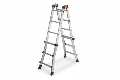 Scala Multifunzione Telescopica Peppina D.Lgs. 81/08 4+5 Gr. Ap.Cm.430H.Cm.57X24X141H.Kg.12,3 All030 Gierre