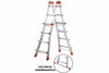 Scala Multifunzione Telescopica Peppina En 131 4+4 G. Ap. Cm.378H. Cm.55X24X115H. Kg.11 Al020 Gierre