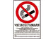 Cartello Vietato Fumare- - Cm.20X30H. - 10 Pezzi