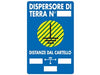 Cartello Dispensore Di Terra- - Cm.20X30H. - 10 Pezzi
