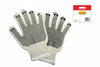 Guanti In Poliestere/Cotone Puntinati Con Polsino- Tg.10 Uomo - 12 Paio Excel