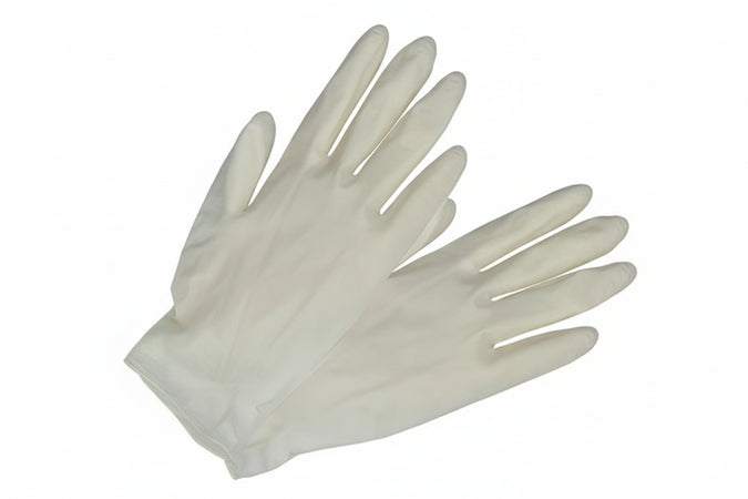 Guanti In Lattice- - Tg.M Misura 7/7,5 In Conf. Da 100Pz. - 2 Scatola