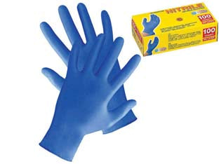 Guanti In Nitrile Senza Polvere Azzurri- - Tg.M In Conf. Da Pz.100 (Pg506.20) - 2 Scatola Pg