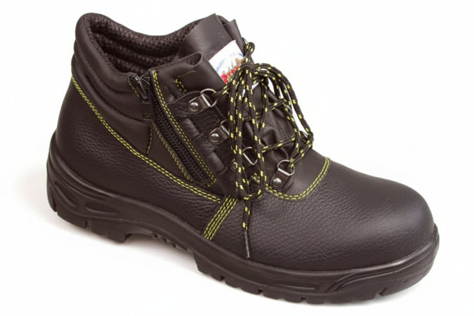 Scarpa Da Lavoro Alta In Pelle S1P- - N°43 - Excel