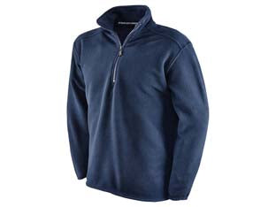 Giubbino In Pile Poliestere Canazei Blu Navy Tg.Xxl