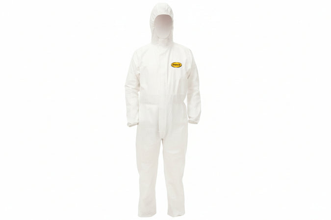 Tute Di Protezione Da Agenti Chimici Con Cappuccio E Cerniera- - Tg.Xl - 5 Pezzi Excel