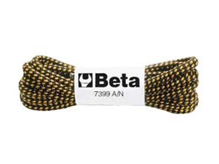 Set 10 Paia Di Lacci Scarpe Cm.120- - Arancione/Nero - 1 Blister Beta