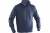 Felpa Con Zip Cotone E Poliestere Tg.3Xl Navy