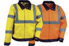 Giacca Tempel Ad Alta Visibilita' Tg.L Arancione Fluo/Navy Cofra