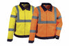 Giacca Tempel Ad Alta Visibilita' Tg.Xl Arancione Fluo/Navy Cofra