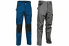 Pantalone Drill In Cotone E Poliestere Right Fit Tg.54 Navy/Nero Cofra