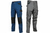 Pantalone Drill In Cotone E Poliestere Right Fit Tg.56 Antracite/Nero Cofra