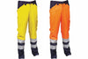 Pantalone Encke Ad Alta Visibilita' Tg.L Arancione Fluo/Navy Cofra
