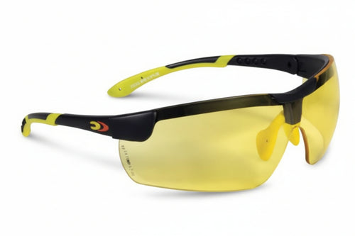 Occhiali Di Protezione Rotexten In Policarbonato Gialli - 3 Pezzi Cofra