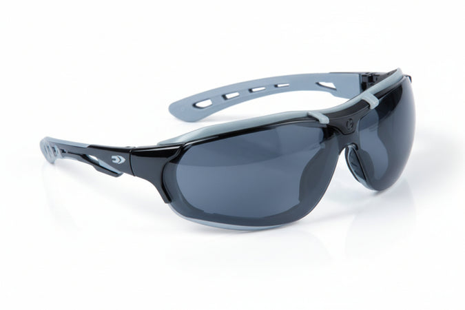 Occhiali Di Protezione Modular Care In Policarbonato Grigio - 3 Pezzi Cofra