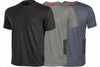 T-Shirt Road Manica Corta- - Tg.M - Black Carbon - 100% Cotone - 3 Pezzi U-Power