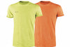 T-Shirt Fluo Manica Corta- - Tg.Xxl - Yellow - 100% Cotone - 3 Pezzi U-Power
