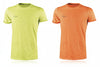 T-Shirt Fluo Manica Corta- - Tg.Xxl - Orange - 100% Cotone - 3 Pezzi U-Power