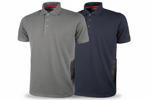 Polo Gap Manica Corta Slim Fit Tg.Xl Deep Blue Upower