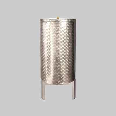 Contenitore Per Alimenti 50 Lt - Ø 370 Mm X 500H - Foro 1/2