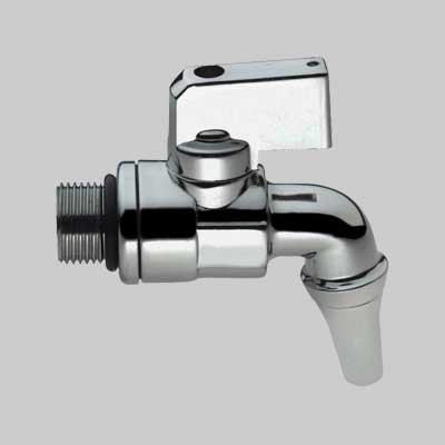 Rubinetto A Sfera Per Contenitore Ottone Cromato 1/2