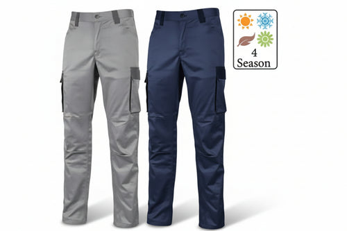 Pantalone Cargo Crazy In Tc Stretch Slim Fit Tg.2Xl Stone Grey Upower
