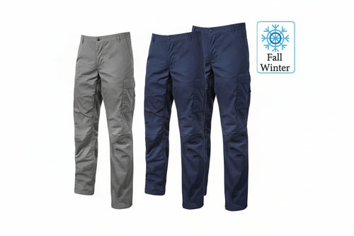 Pantalone Baltic Slim Fit Tg.L Grey Iron Upower