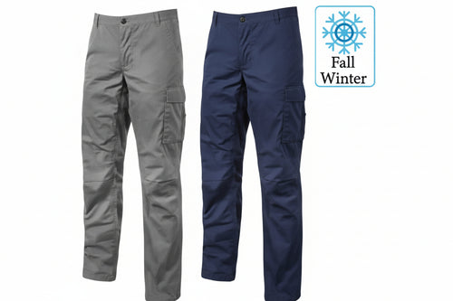 Pantalone Baltic Slim Fit Tg.Xl Grey Iron Upower