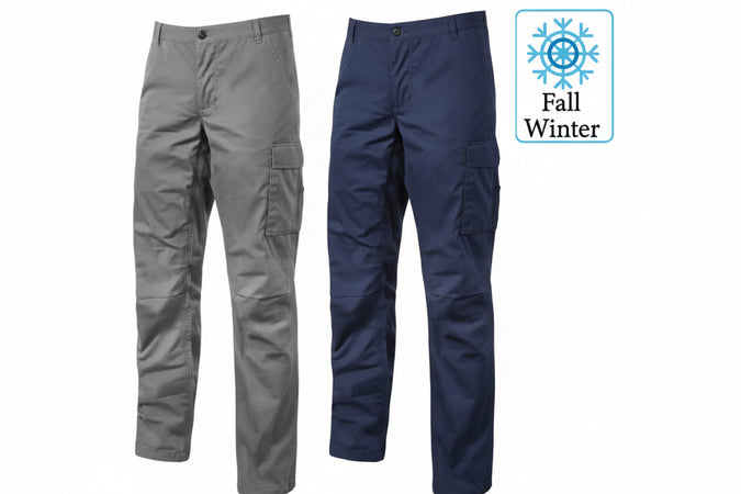 Pantalone Baltic Slim Fit Tg.Xl Grey Iron Upower