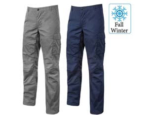 Pantalone Baltic Slim Fit Tg.L Westlake Blue Upower