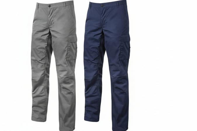 Pantalone Baltic Slim Fit Tg.L Westlake Blue Upower