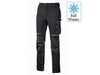 Pantalone Atom Black Carbon Tg.Xl Upower