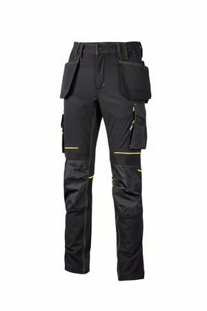 Pantalone Atom Black Carbon Tg.Xl Upower